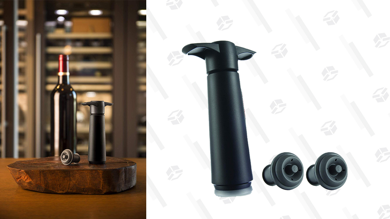 Conservante Vacu Vin Concerto con 2 tapones (blanco o negro) | $12 | AmazonGráfico: Tercius Bufete